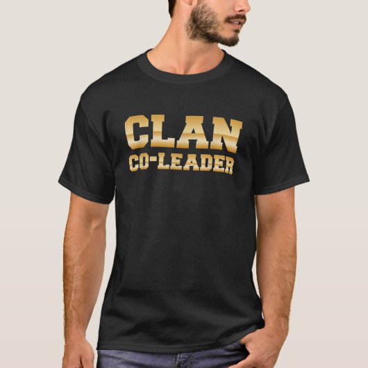 Clan Co Leader Clash Ons  T-Shirt (Vorderseite)
