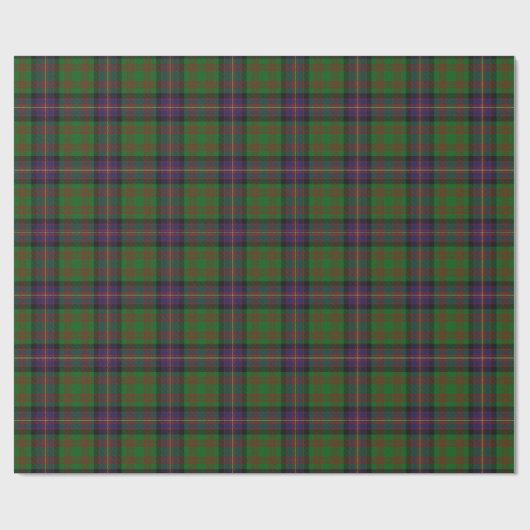 Clan Cochrane Cochran ScottishTartan Geschenkpapier (Flach)