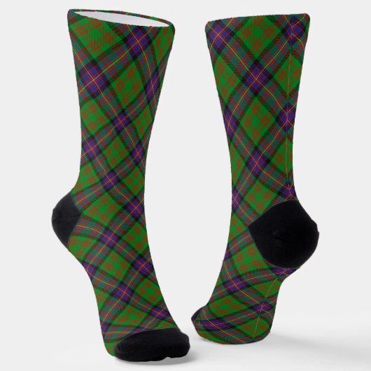 Clan Cochrane Tartan Socken (Gewinkelt)