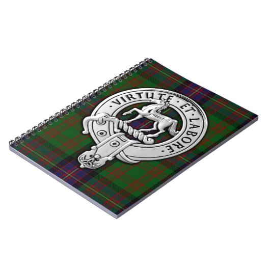 Clan Cochrane Wappen & Tartan Notizblock (Linke Seite)