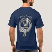 Clan Cockburn [EDIT] Wappen T - Shirt (Rückseite)