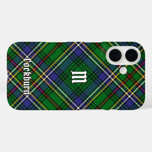 Clan Cockburn Tartan Case-Mate iPhone Hülle (Rückseite (Horizontal))