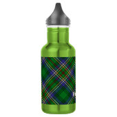 Clan Cockburn Tartan Edelstahlflasche (Links)