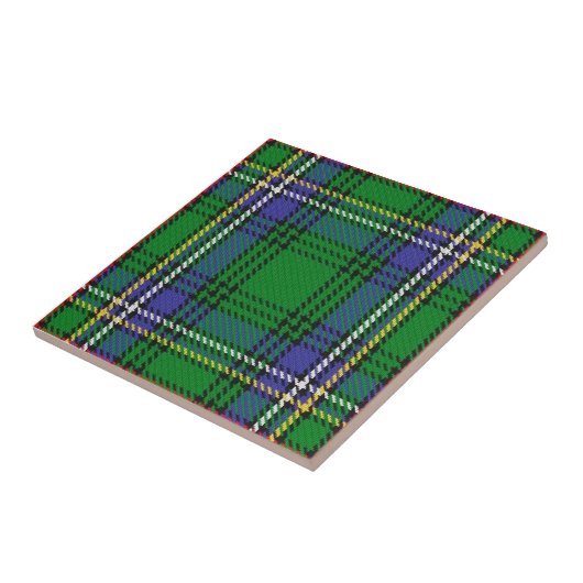 Clan Cockburn Tartan Fliese (Seite)