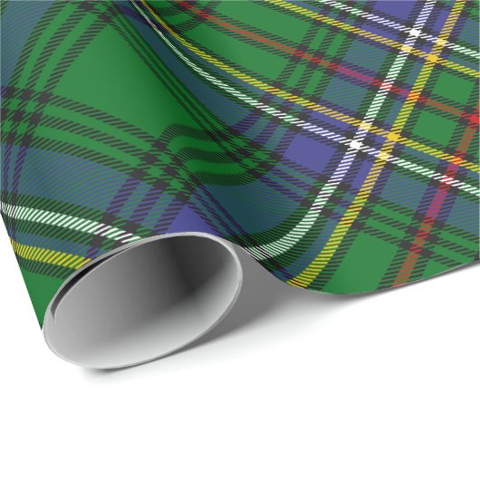 Clan Cockburn Tartan Geschenkpapier (Rolleneckpunkt)