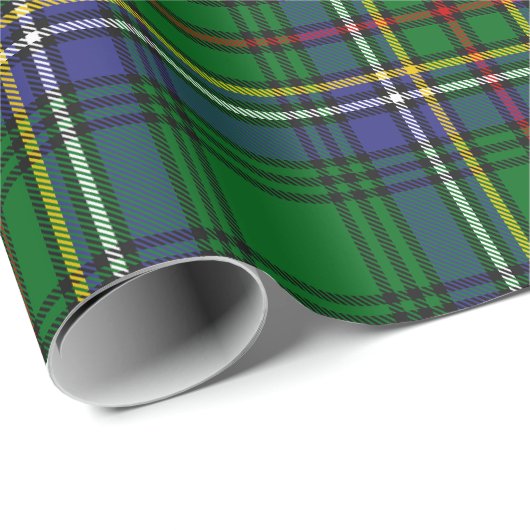 Clan Cockburn Tartan Geschenkpapier (Rolleneckpunkt)