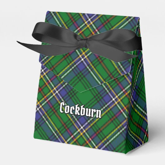 Clan Cockburn Tartan Geschenkschachtel (Vorderseite)