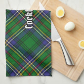 Clan Cockburn Tartan Geschirrtuch (Viertel Falte)