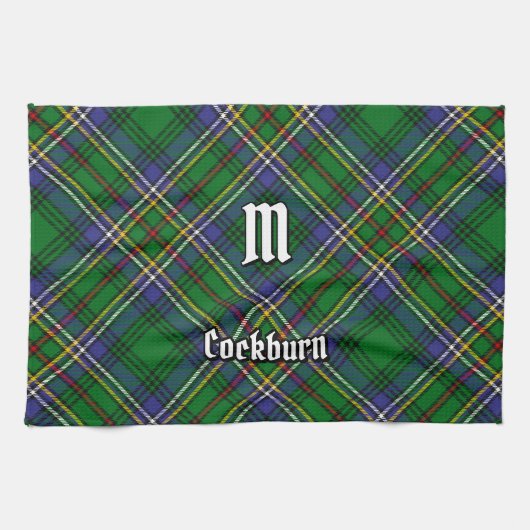 Clan Cockburn Tartan Geschirrtuch (Horizontal)