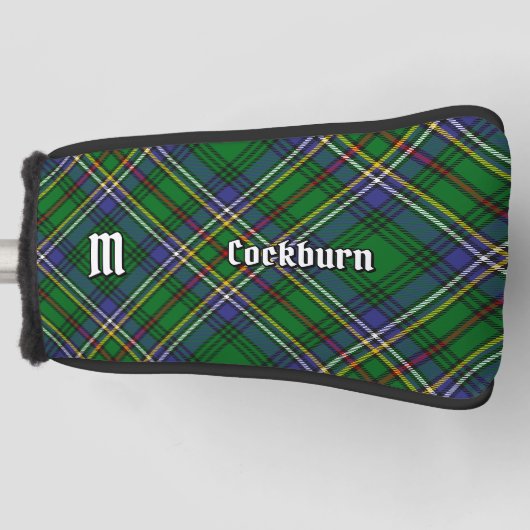 Clan Cockburn Tartan Golf Headcover (Vorderseite)