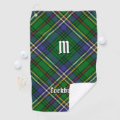 Clan Cockburn Tartan Golfhandtuch (Insitu)