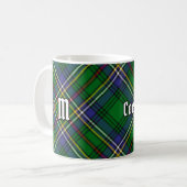 Clan Cockburn Tartan Kaffeetasse (Vorderseite Links)