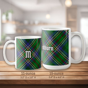 Clan Cockburn Tartan Kaffeetasse