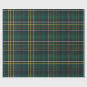 Clan Cockburn Tartan Kariert Geschenkpapier (Flach)