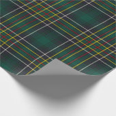 Clan Cockburn Tartan Kariert Geschenkpapier (Ecke)