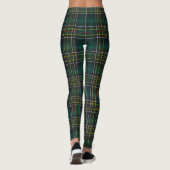 Clan Cockburn Tartan Kariert Leggings (Rückseite)