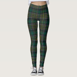 Clan Cockburn Tartan Kariert Leggings