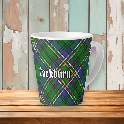 Clan Cockburn Tartan Milchtasse