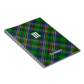 Clan Cockburn Tartan Notizblock (Rechte Seite)