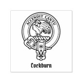 Clan Cockburn Wappen Permastempel (Design)