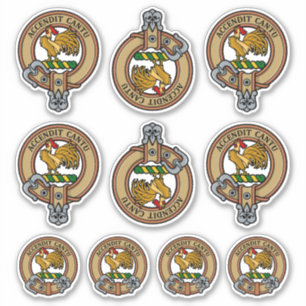 Clan Cockburn Wappen Sticker Set