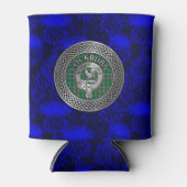 Clan Cockburn Wappen & Tartan Knot Dosenkühler (Vorderseite)