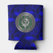 Clan Cockburn Wappen & Tartan Knot Dosenkühler (Rückseite)