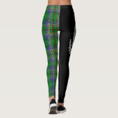 Clan Cockburn Wappen & Tartan Leggings (Rückseite)