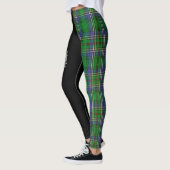 Clan Cockburn Wappen & Tartan Leggings (Links)