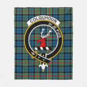 Clan Colquhoun Ancient Tartan Kariert Fleecedecke (Vorderseite)