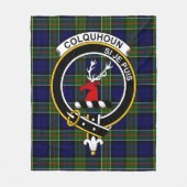 Clan Colquhoun Modern Tartan Kariert Fleecedecke (Vorderseite)