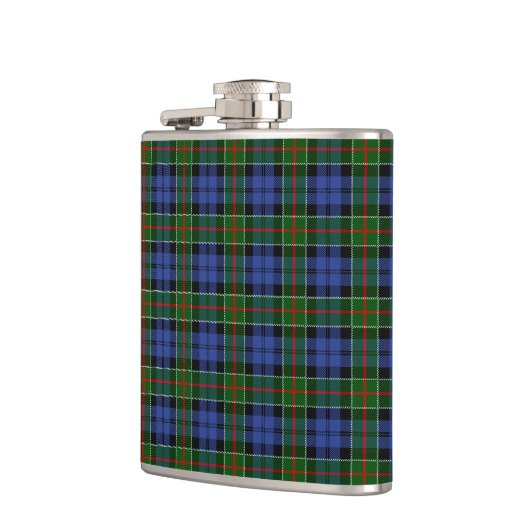 Clan Colquhoun Tartan Flachmann (Links)