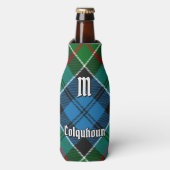 Clan Colquhoun Tartan Flaschenkühler (Flaschenvorderseite)