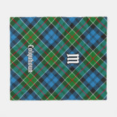 Clan Colquhoun Tartan Fleecedecke (Vorderseite (Horizontal))