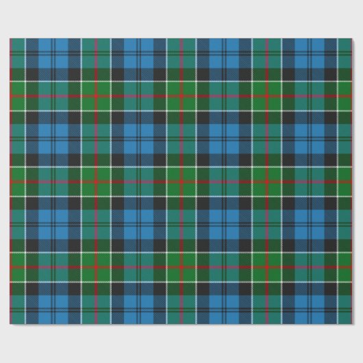 Clan Colquhoun Tartan Geschenkpapier (Flach)