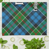 Clan Colquhoun Tartan Geschirrtuch (Gefaltet)