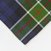 Clan Colquhoun Tartan Kariert Fleecedecke (Ecke)