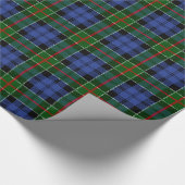 Clan Colquhoun Tartan-kariertes Muster Geschenkpapier (Ecke)