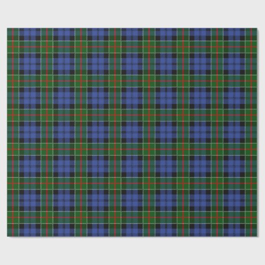 Clan Colquhoun Tartan-kariertes Muster Geschenkpapier (Flach)