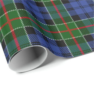 Clan Colquhoun Tartan-kariertes Muster Geschenkpapier