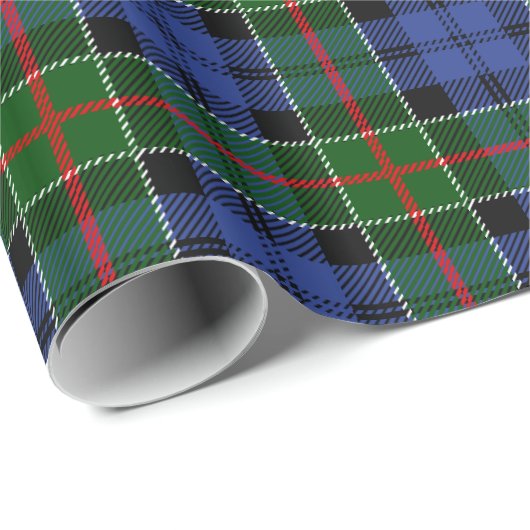 Clan Colquhoun Tartan-kariertes Muster Geschenkpapier (Rolleneckpunkt)
