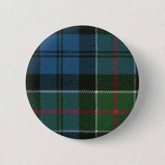 Clan Colquhoun Tartan-Knopf Button (Vorderseite)