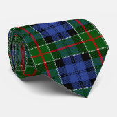 Clan Colquhoun Tartan Krawatte (Gerollt)