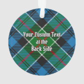 Clan Colquhoun Tartan Ornament (Rückseite)