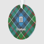 Clan Colquhoun Tartan Ornament (Vorderseite)