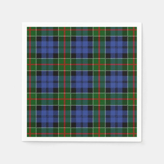 Clan Colquhoun Tartan Serviette (Vorderseite)
