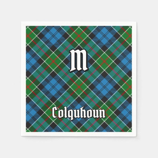 Clan Colquhoun Tartan Serviette (Vorderseite)