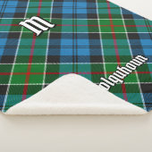 Clan Colquhoun Tartan Sherpadecke (3/4)