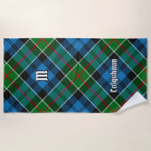 Clan Colquhoun Tartan Strandtuch (Vorderseite)