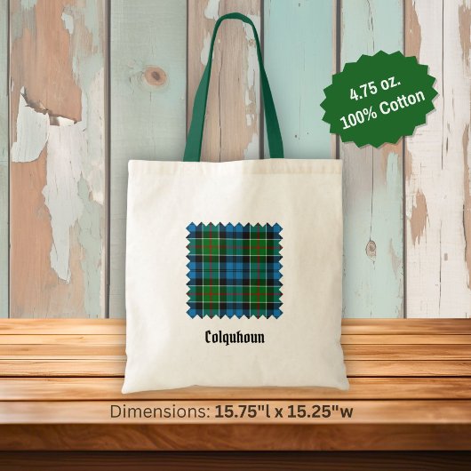 Clan Colquhoun Tartan Tragetasche